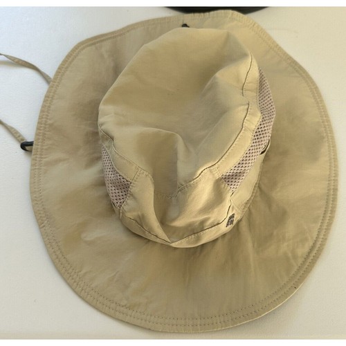 Columbia Hat Khaki Nylon Vented Lightweight Fishing Hiking Coolmax Size O/S - Picture 5 of 10