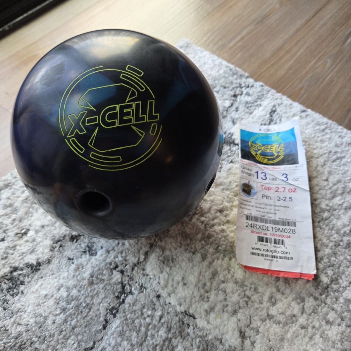 X-CELL ボウリングボール 13lb X-セル・マスター - ハイスポーツ社 ：信頼のボウリング用品販売