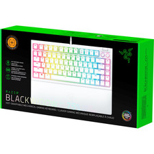 Razer BlackWidow V4 RGB Chroma Compact Wired Gaming Keyboard, White