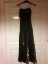 Stunning Betsy and Adam long Green  sleeveless Occasion Evening Dress Size Uk 4