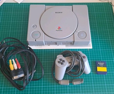 Playstation 1 (PS1) Mit Controller, Zubehörpaket und Anleitung