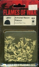 US Armored Recon Platoon US707 15mm UK Belgian WWII USMC French 60mm Mortars WW2