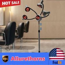 5 Head Infrared Lamp Hair Color Processor Salon Perm Hair Drying Infrared Heater