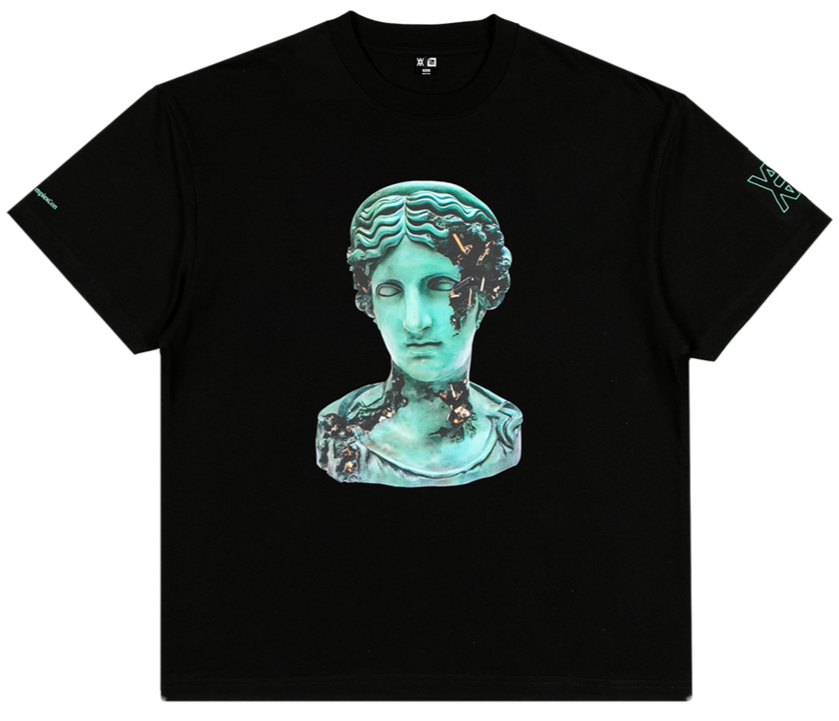 Daniel Arsham + ComplexCon Eroded Bronze T-shirt Black Size MEDIUM