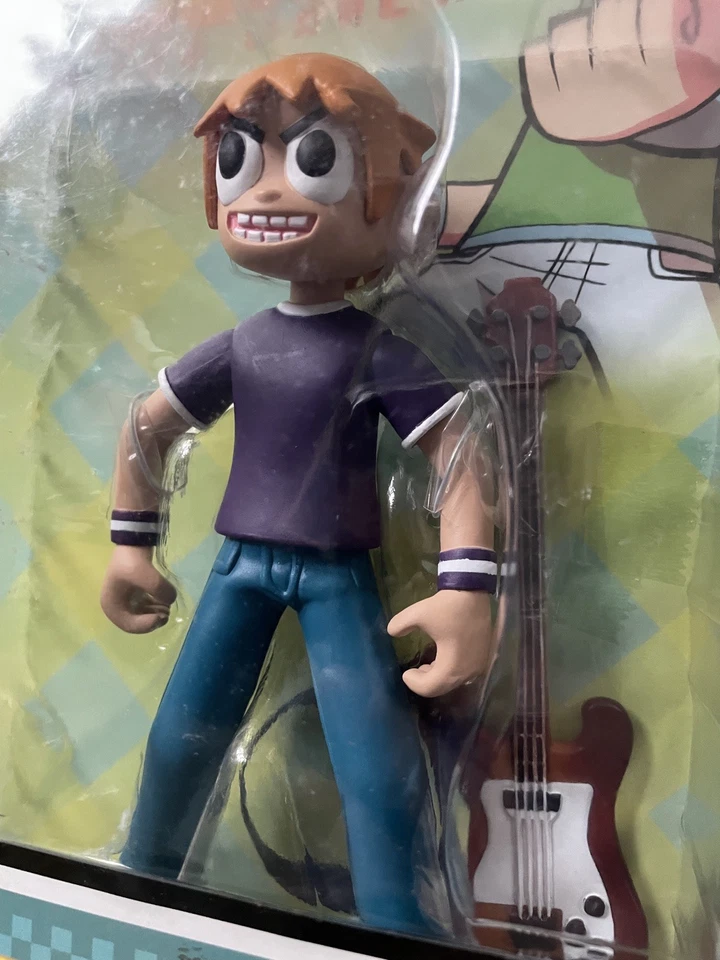 Scott Pilgrim Action Figure - Mezco - Rare Purple Version - Unopened - Image 2 of 4