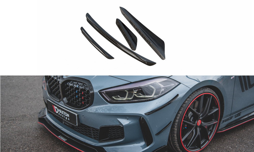 Canards de pare-chocs Maxton BMW F40 128ti pour accentuer le look du spoiler
