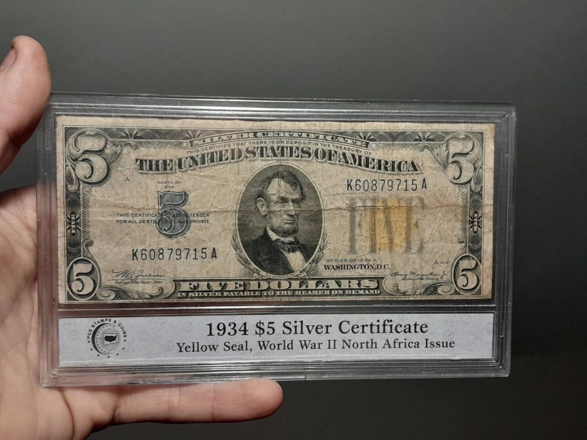 Uncertified $5 US North Africa Notes Africa Notes for sale | eBay