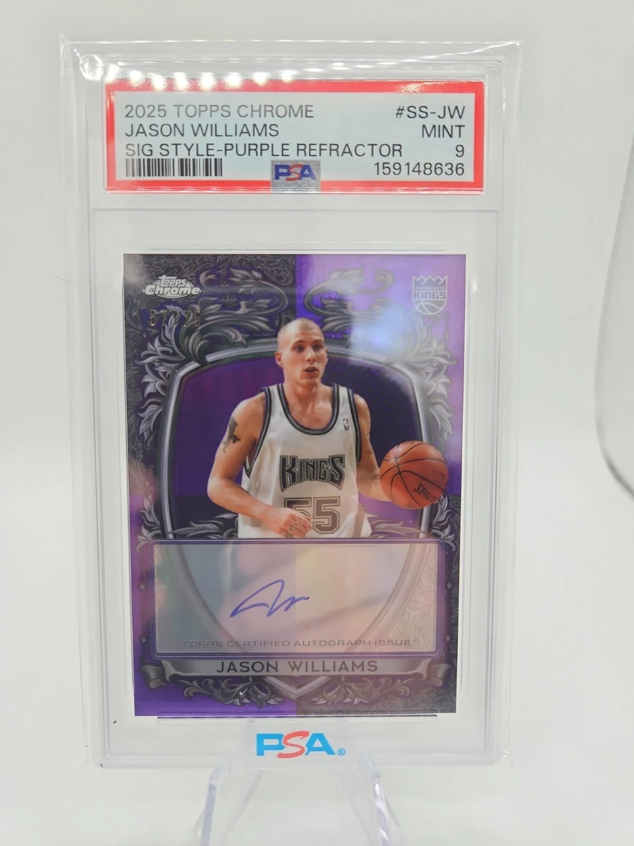 Topps Jason Williams Basketball Serial Numbered Sports Trading