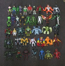 Ben 10 Action Figure Bundle X40 Figures (Various Characters)