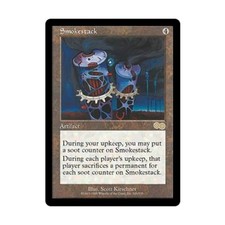 WotC MtG Urza's Saga Smokestack (R) EX