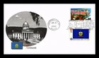 US COVER VERMONT GREETINGS FROM AMERICA FIRST DAY ISSUE COMBO FLEETWOOD