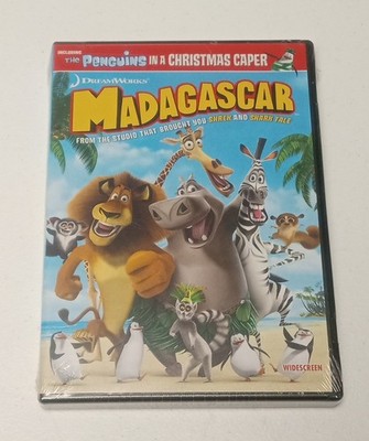 Madagascar DVD 2005 Dreamworks Widescreen Animation New Sealed