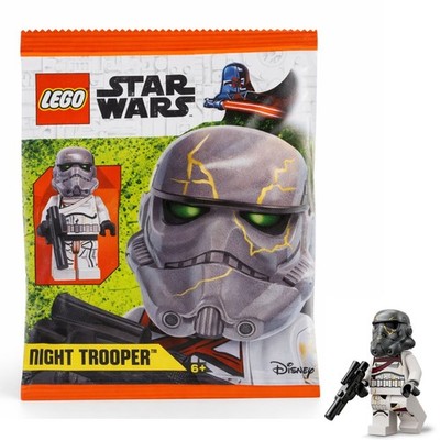 LEGO Star Wars Night Trooper Magazine Polybag Minifigure   New Factory Sealed