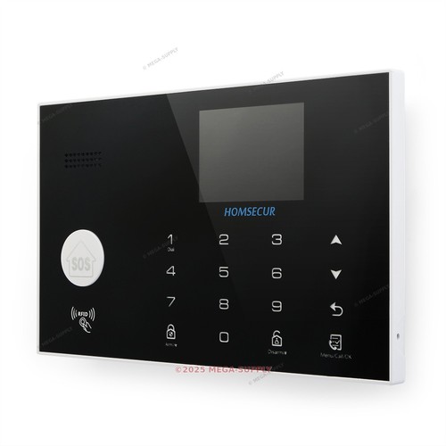 HOMSECUR Wireless&Wired 4G/3G/GSM WIFI Home Security Alarm System+Touch Panel - Picture 2 of 12