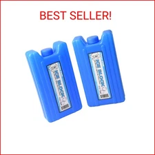 GoPong Ice Pack Flask 2 Pack (28 oz Total) - Hidden Alcohol Travel Flasks - 2 Se