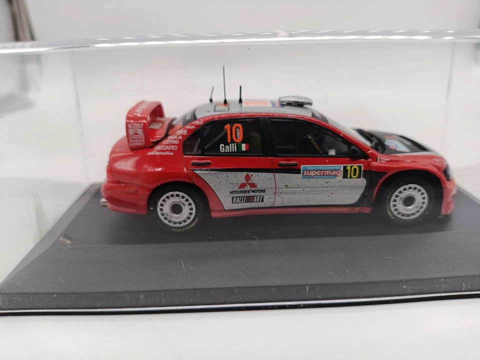 Mitsubishi Lancer Evo 05 Rally Italia 2005 #10 Galli 1/43 Ixo Models §§ - Immagine 3 di 4