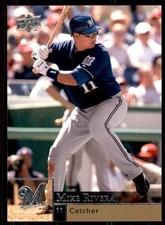 2009 Upper Deck Mike Rivera Milwaukee Brewers #730