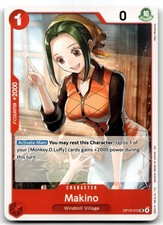 Makino UC Carrying On His Will OP13-015 One Piece TCG Normal NM