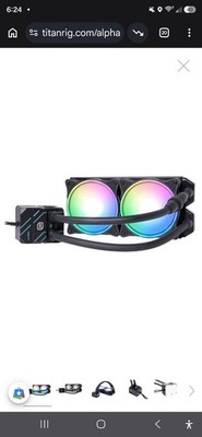 Alphacool Eisbaer Aurora LT240 CPU AIO Digital RGB Water Cooler