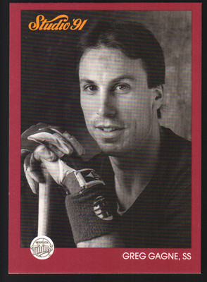 1991 Donruss Studio #84 - Greg Gagne - Minnesota Twins 91-790