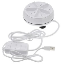 USB Powered Mini Portable Ultrasonic Washing Machine for Travel Apartment 