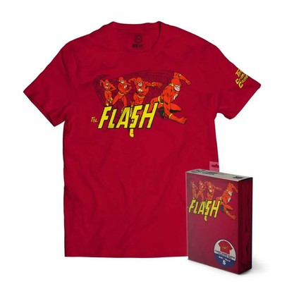 DC Flash The Crimson Comet Red T-Shirt - Größe L | SD Toys