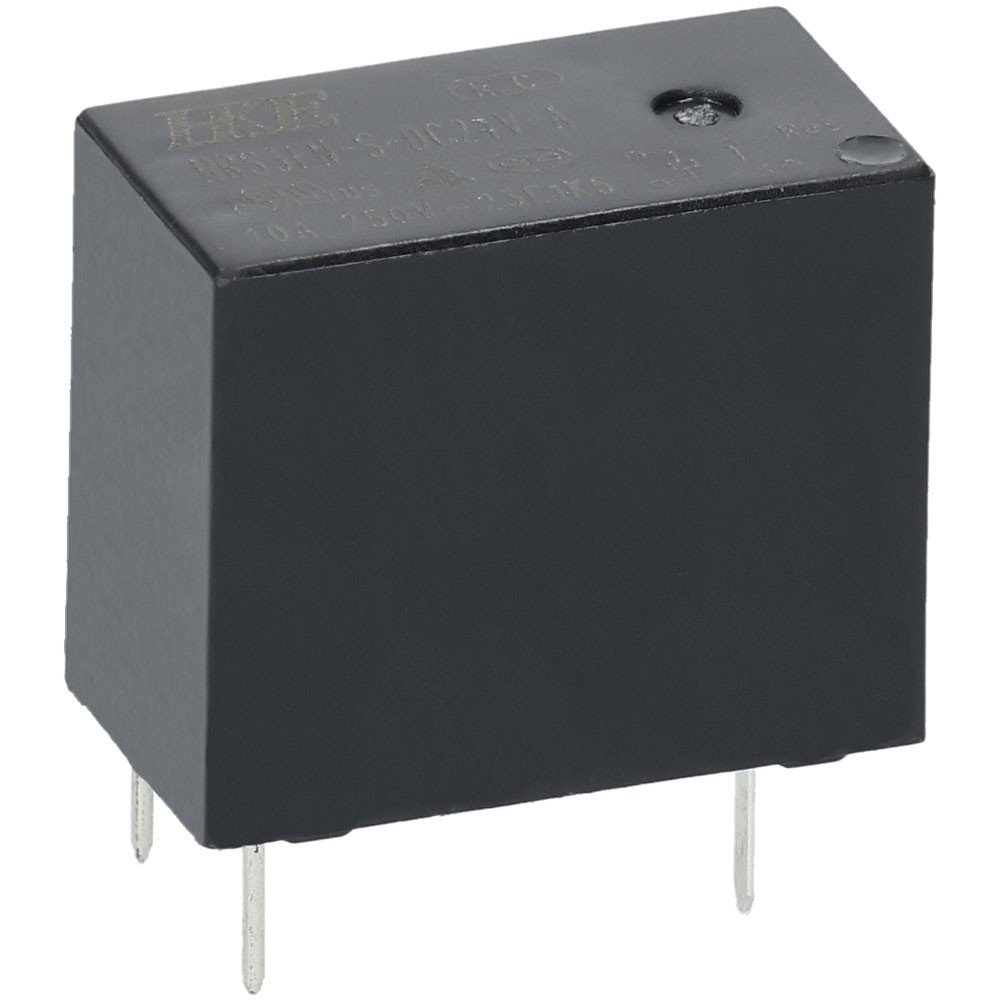 R-TECH RT32FN Miniature PCB Relay, Non-Latch, SPST-NO, 1FormA, 24VDC 10A
