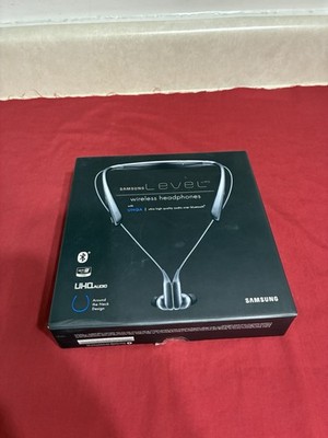 Samsung Level U Pro Wireless Headphones Black Bluetooth Open Box 