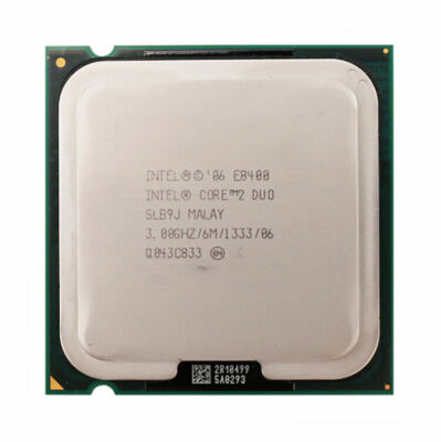 Intel Core 2 Duo E8400 CPU 3.0 GHz 6MB 1333MHz Dual-Core 775 Socket T Processor