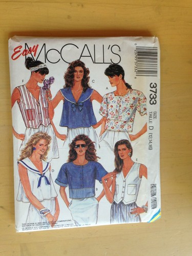 1980's M2 McCall's Sewing Pattern, Uncut, Choose Your Style - Picture 22 of 43