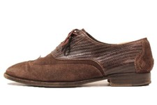 Gianni Versace Couture then wingtip leather business shoes size7 men's