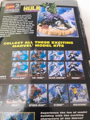 1996 Marvel Comics "The Incredible Hulk" Model Kit by Toy Biz New - Zdjęcie 7 z 10