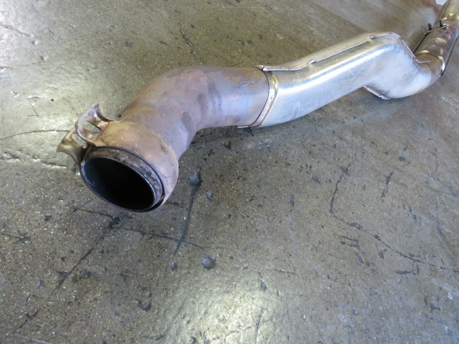 Ferrari FF, LH, Left, Exhaust Pipe, Used, P/N 266422