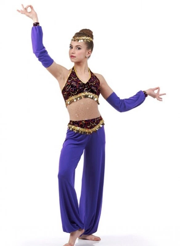 Genie top dance costume