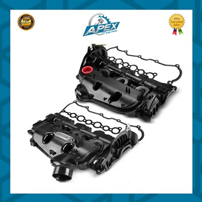 ROCKER VALVE COVERS LEFT+RIGHT FOR JAGUAR XF I II (X250, X260) 306DT 3.0 DIESEL