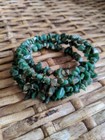 Women's NATURAL MOSS AGATE GREEN GEMSTONE WOMEN'S BRACELET 34" COIL One size — photo 3