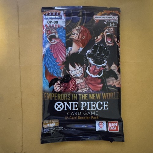 One Piece TCG English OP-09 Emperors in The New World Booster Pack