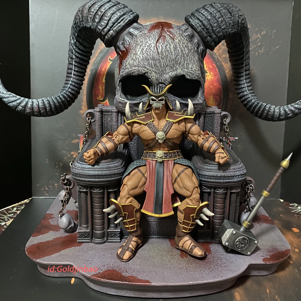 Mortal kombat shao kahn action figure deals