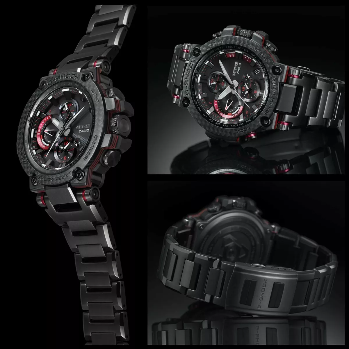 CASIO G-SHOCK MTG-B1000XBD-1AJF [MT-G Carbon Bezel with Bluetooth Solar ]New