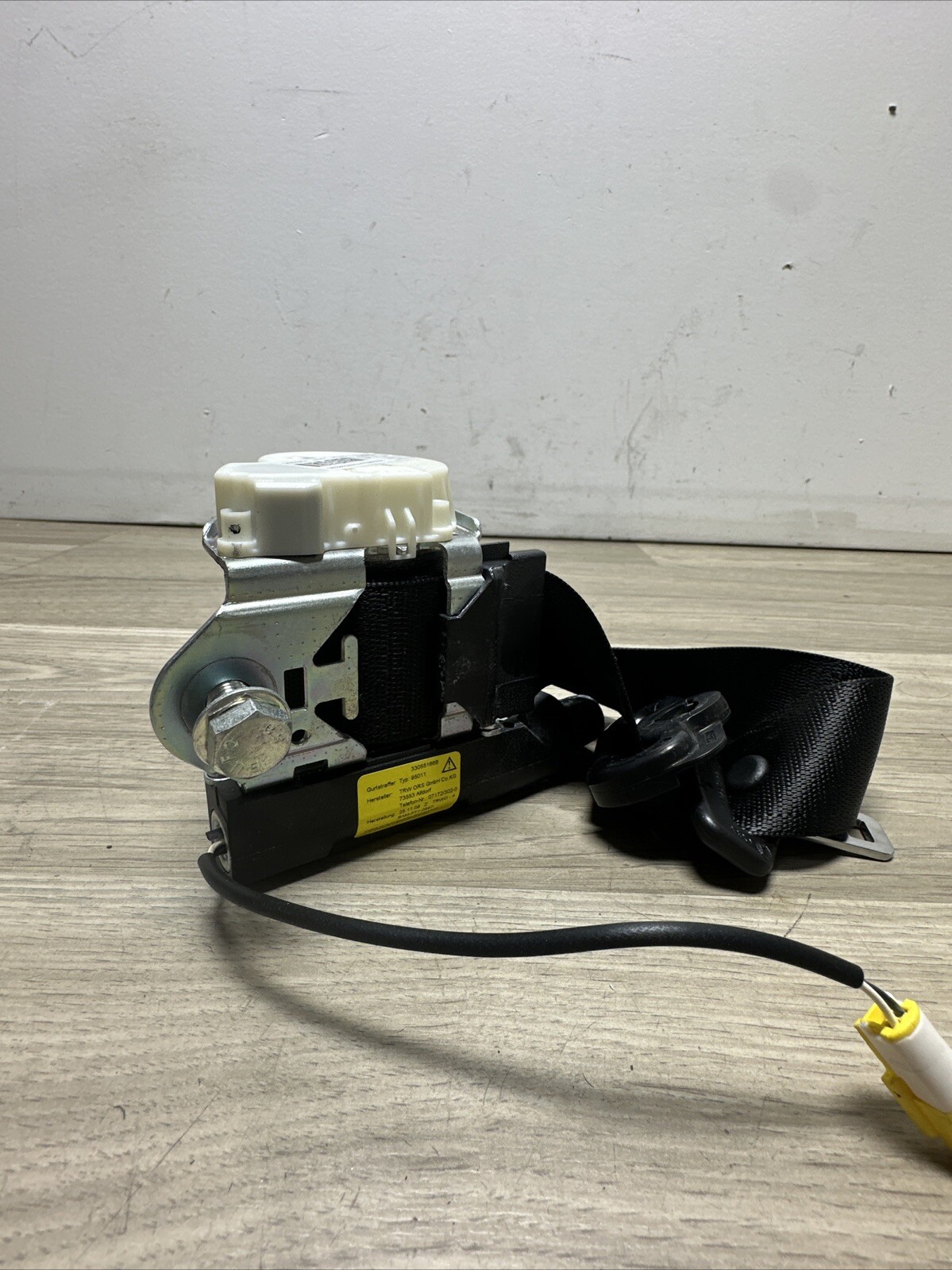 09-13 Maserati Quattroporte M139 Front Right Side Seat Belt Black OEM