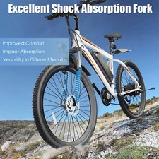 26in Electric Bike w/LCD 500W 48V EBikes 21Speed Mountain Bicycle Cruise Control