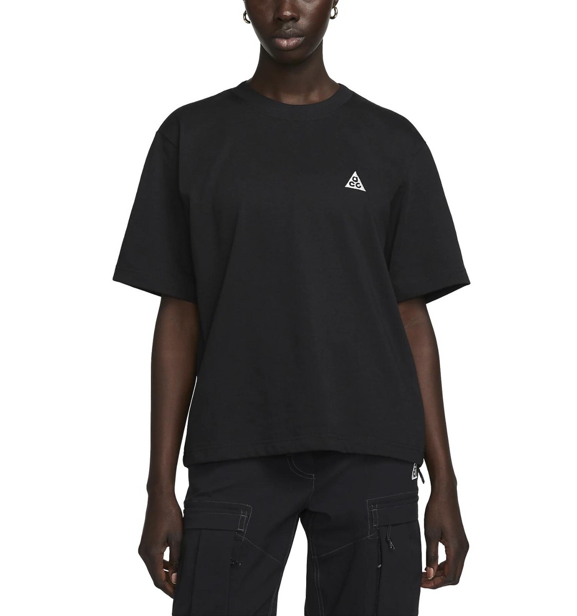 Nike ACG Women's Short-Sleeve Boxy Fit Heavyweight T-Shirt (Black