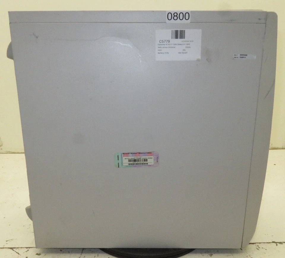 Gateway ATXSTF OXN Select K7-950 AMD Athlon 950MHz 64MB Ram No HDD - Image 3 of 4
