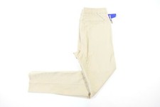 PACIFIC PARK KHAKI BEIGE LARGE 34 36 TWILL STRETCH CHINO PANTS MENS NWT NEW
