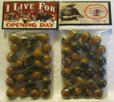 2 Bags Of Winchester Rifles "Opening Day Hunting" Promo Marbles