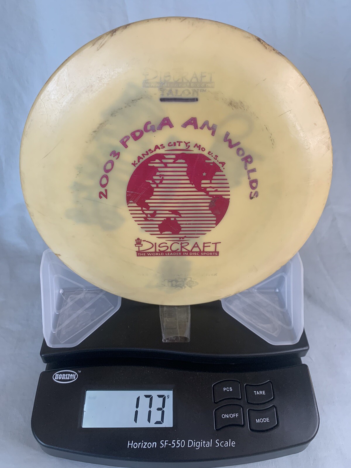 Discraft Talon Elite X 2003 PDGA AMS Worlds OOP 176g RARE Discontinued