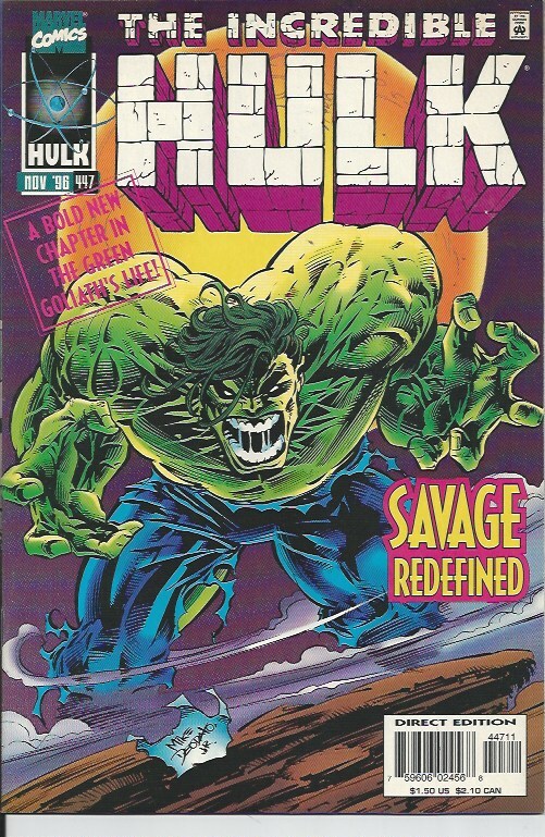 The Incredible Hulk: Savage Redefined #447 | eBay