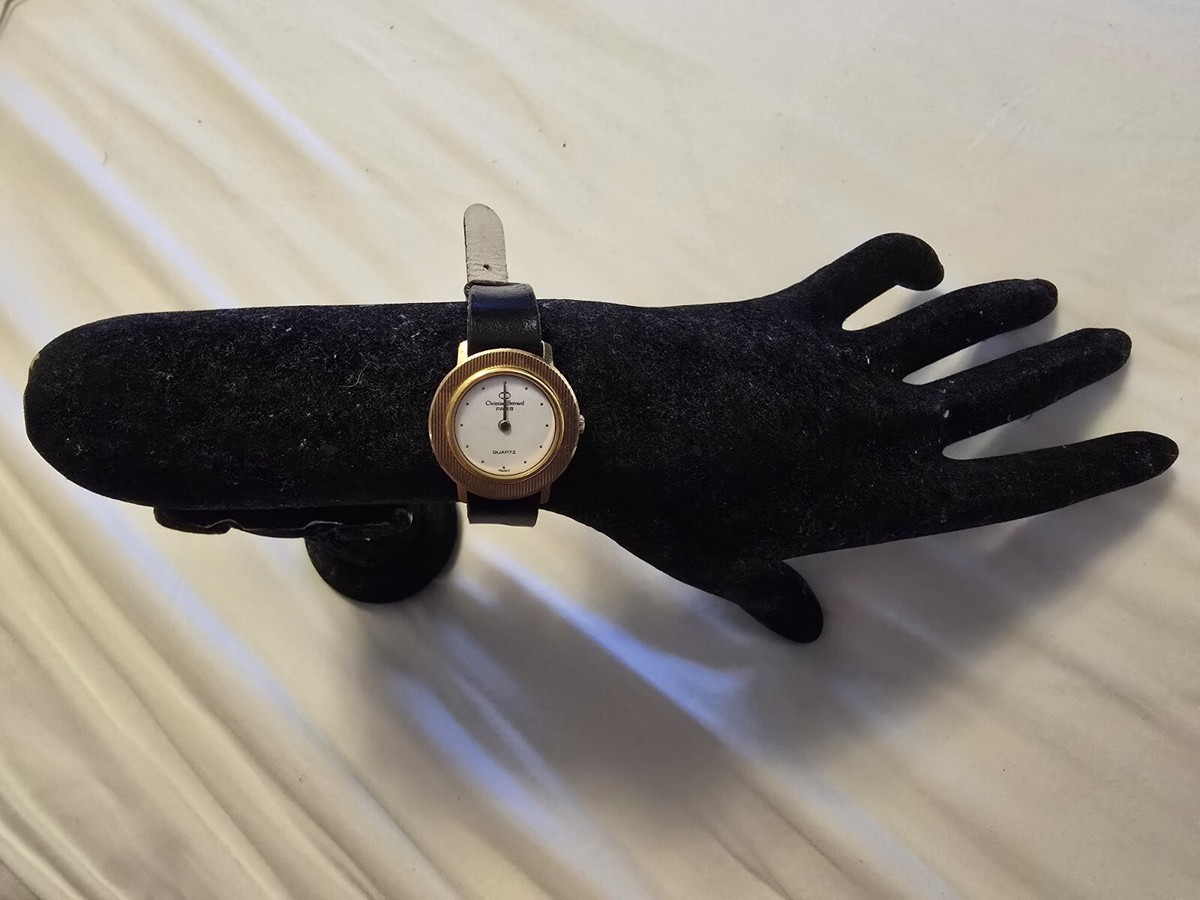 Rare Vintage Christian Bernard D014 Gold Plated Paris Quartz