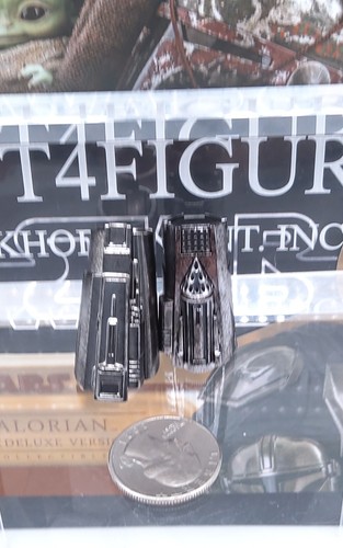 Hot Toys TMS052 Mandalorian & Grogu 1/6 action Figure's Chrome Wrist Armor Only - Picture 4 of 7