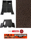 <!--F#f_0-->HOLDEN FB EK manual trans SEDAN MOULDED BROWN LOOP FRONT REAR & BOOT CARPET<!--F/-->